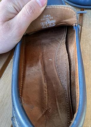 Мокасины zara 43 г. 7