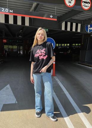 Футболка оверсайз с принтом4 фото