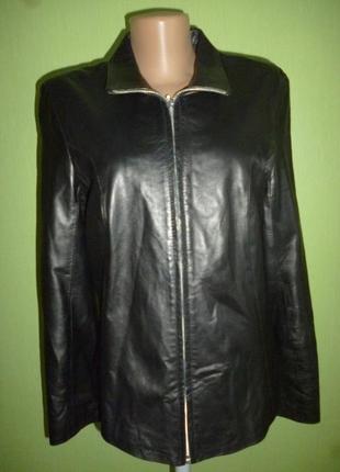Шикарная куртка из натуральной кожи camanchi англия1 фото