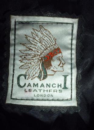 Шикарная куртка из натуральной кожи camanchi англия5 фото
