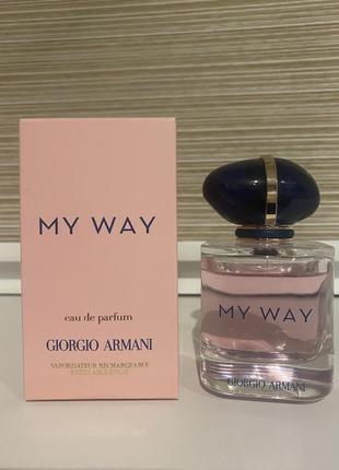 Распылил оригинала giorgio armani my way edp.1 фото