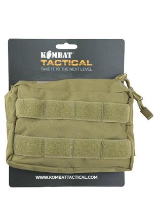 Подсумок тактический kombat uk small molle utility pouch койот dm_11