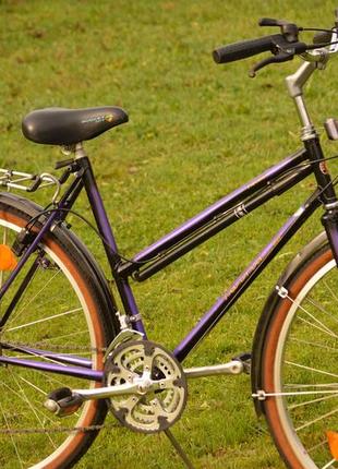Жіночий велосипед patria titane 28" з німеччини / гідравлічні гальма