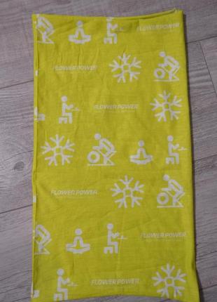 Горловик утеплювач шиї buff баф flower power