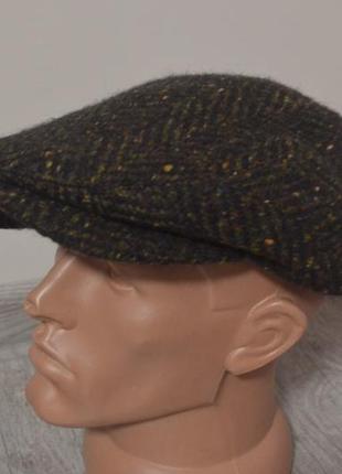 Оригінальна чоловіча твідова шапка irish tweed / 58 см1 фото