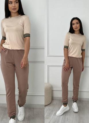 Костюм жіночий тканина верх віскоза ; низ двонитка +дорога фурнітура резинка...