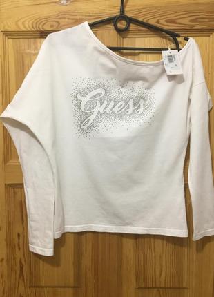 Кофта реглан guess оригинал. размер м
