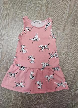 Платье h&m с 🐶