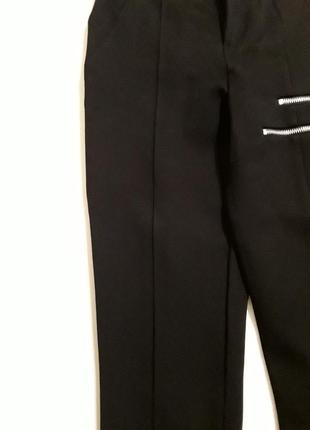 Фирменные эластичные брюки джеггинсы5 фото