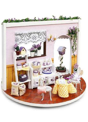Кукольный дом diy cute room i-001 sky garden деревянный конструктор для девочек (sku_7761-28608)2 фото