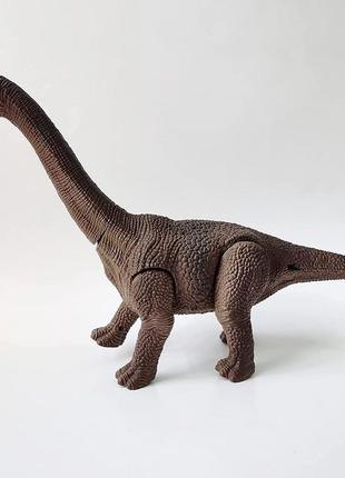 Динозавр брахіозавр на радіокеруванні на батарейках6 фото