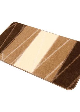 Набір килимків у ванну кімнату rubin multi 3217 8101 / 3305 60x100 + 60x50 см коричневий бежевий4 фото