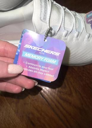 Удобные легкие кроссовки memory foam от skechers5 фото