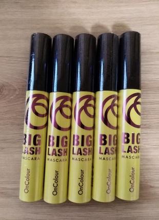 Объемная тушь для ресниц oncolour – черный oncolour big lash mascara код 38929 орифлейм2 фото