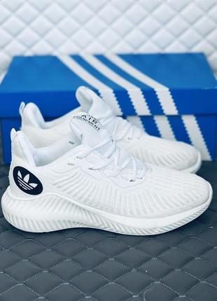 Кроссовки adidas alphabounce+ white кроссовки мужские летние белые