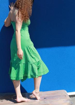 Зеленое платье piena2 фото
