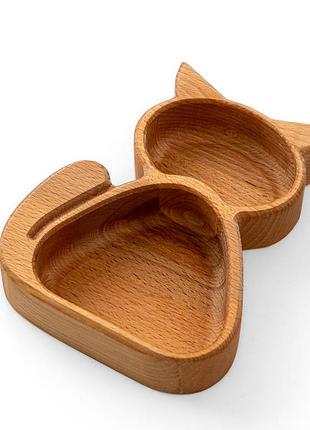 Миска дерев'яна kitty