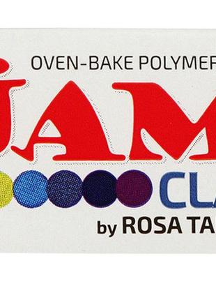 Полимерная глина пластика jam clay оливка 20г