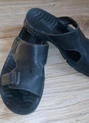 Мужские кожаные сандалии р.405 фото
