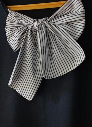 Женская кофточка с объемным бантиком на декольте 🎀2 фото