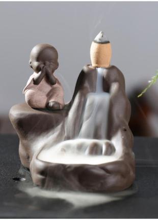 Підставка "рідкий дим" кераміка "потік нічого не скажу"