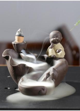 Підставка "рідкий дим" кераміка "спіраль безтурботність"