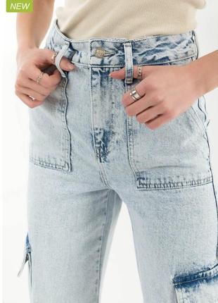 Jeans джинсы новые карго3 фото