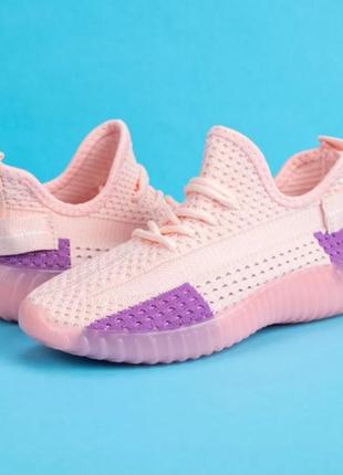 Текстильні кросівки для дівчаток, дитячі кросівки сітка для дівчинки, дитяче взуття