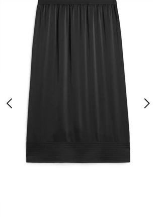 Юбка arket satin skirt / 38