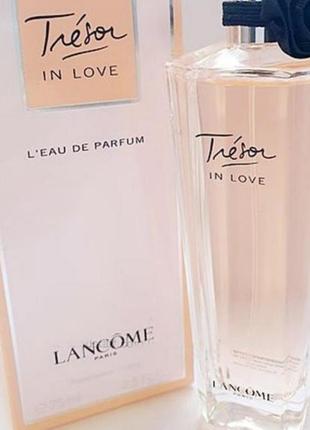 Lancome tresor in love парфумована вода 75 ml ланком трезор тресор ін лав жіночий парфум духи аромат