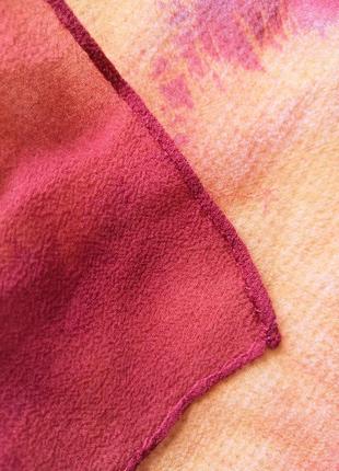 Christian fischbacher шелковый платок с принтом перья люкс бренда5 фото