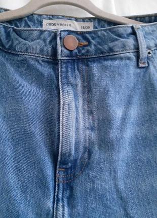100% коттон женские брендовые джинсы размер 18 l30  бриджи3 фото
