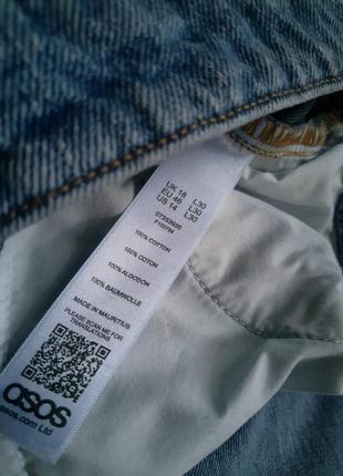 100% коттон женские брендовые джинсы размер 18 l30  бриджи5 фото