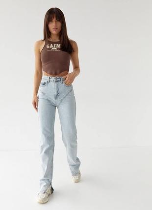 Стильні джинси палаццо