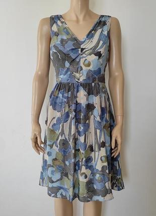 Платье шелковое banana republic