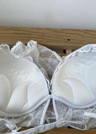 Белое сетевое боди сексуальное белье сетевой корсет6 фото