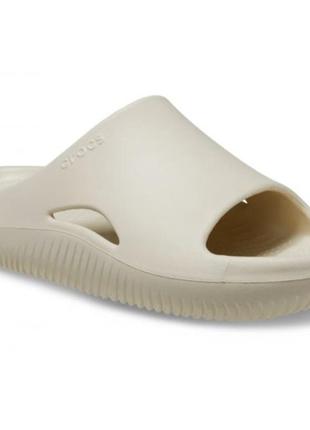 Crocs mellow slide bone молочный