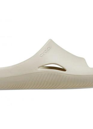 Crocs mellow slide bone молочный