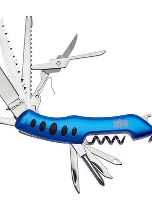 Ніж складаний, мультитул skif plus fluent, (65 мм, 15 функцій)