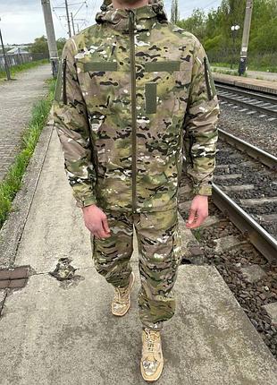 Костюм куртка + брюки мультикам рипстоп весенний