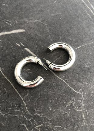 Серьги кольца