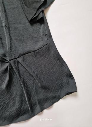 Блуза на короткий рукав чорна 🍁сезонні знижки 🍁2 фото