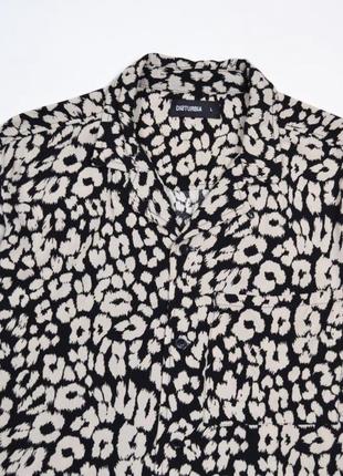 Disturbia l / легкая рубашка из вискозы полностью принт