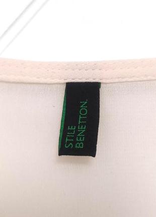 Топ майка benetton m шифон4 фото