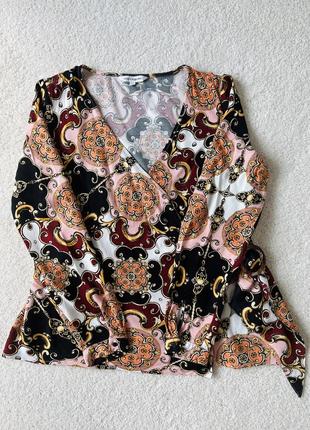 Блуза на запах от design by kappahl3 фото