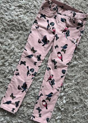 Вельветовые джинсы штаны