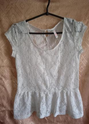 Футболка гіпюрова