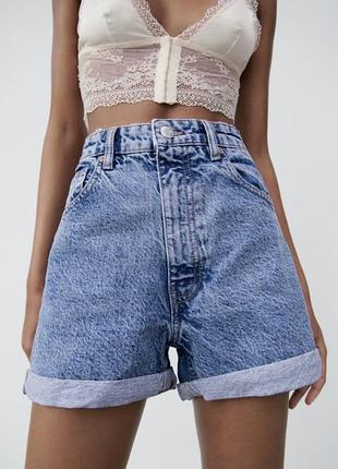 Шорти джинсові zara