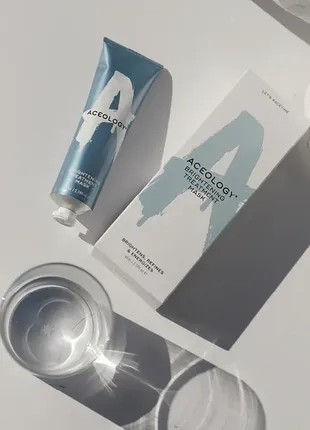 Люксова маска для обличчя aceology brigtening treatment mask2 фото