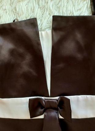 Платье "шоколад" на бретелях3 фото